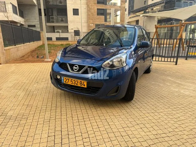 ניסאן MICRA 2017 - תמונה 1 מתוך מודעת מכירה של הרכב הזה