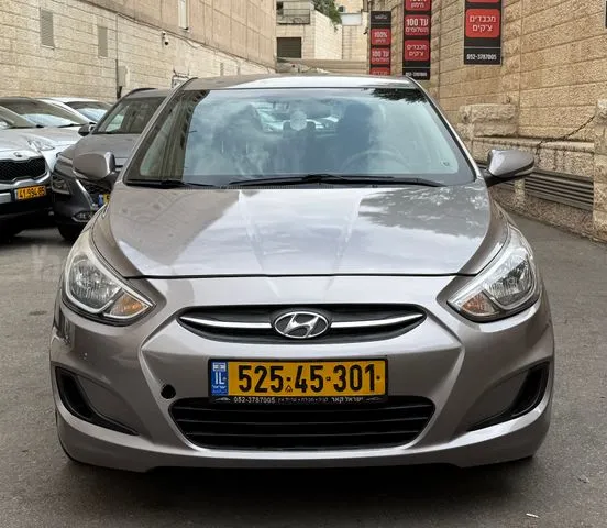 יונדאי I25 2018 - תמונה 2 מתוך מודעת מכירה של הרכב הזה