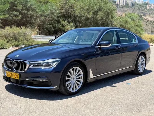ב מ וו 740I 2017 - תמונה 1 מתוך מודעת מכירה של הרכב הזה