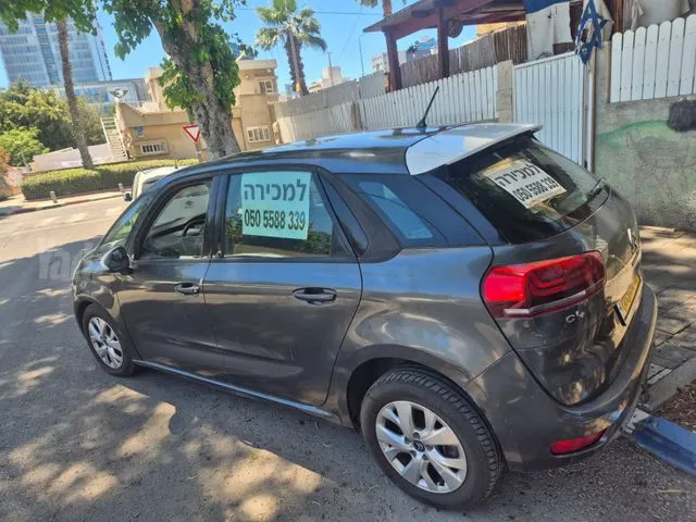 סיטרואן C4 PICASSO 2017 - תמונה 3 מתוך מודעת מכירה של הרכב הזה
