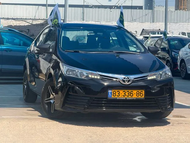 טויוטה COROLLA 2017 - תמונה 2 מתוך מודעת מכירה של הרכב הזה