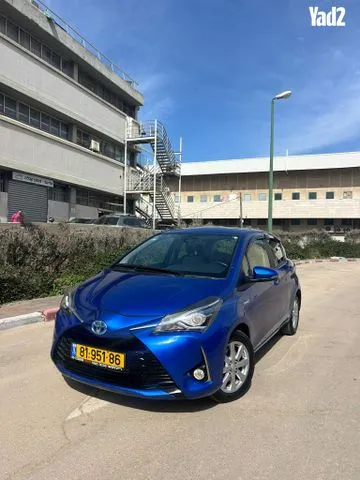 טויוטה YARIS HYBRID 2017 - תמונה 1 מתוך מודעת מכירה של הרכב הזה