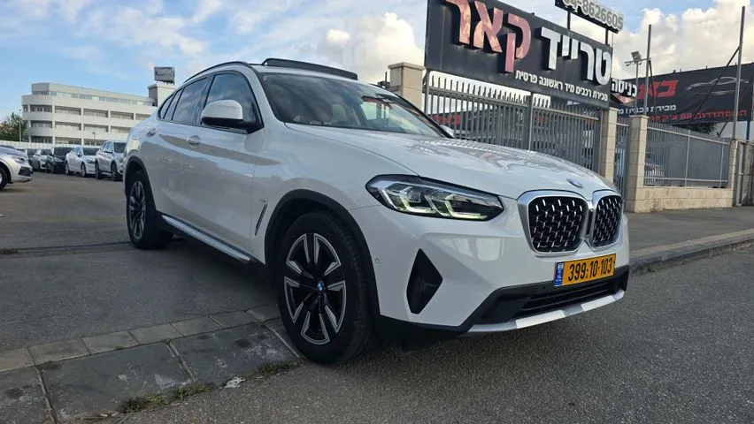 ב מ וו X4 XDRIVE20I 2023 - תמונה 1 מתוך מודעת מכירה של הרכב הזה