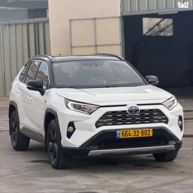 טויוטה RAV 4 HYBRID 2021 - תמונה 1 מתוך מודעת מכירה של הרכב הזה