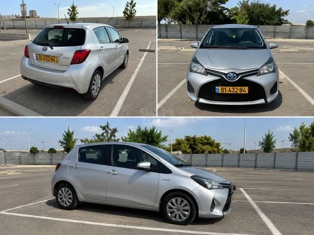 טויוטה YARIS HYBRID 2017 - תמונה 1 מתוך מודעת מכירה של הרכב הזה