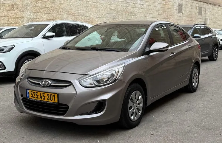 יונדאי I25 2018 - תמונה 1 מתוך מודעת מכירה של הרכב הזה