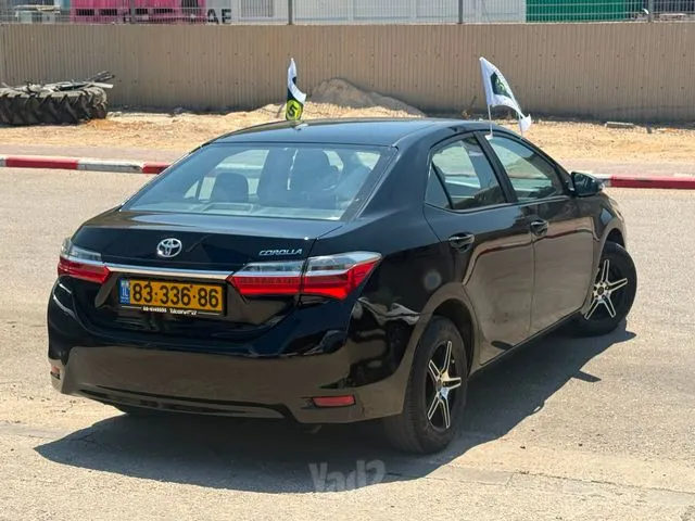 טויוטה COROLLA 2017 - תמונה 3 מתוך מודעת מכירה של הרכב הזה