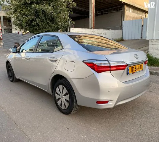 טויוטה COROLLA 2017 - תמונה 2 מתוך מודעת מכירה של הרכב הזה
