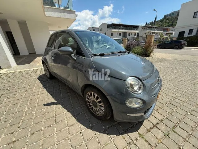 פיאט FIAT 500 1.2 2017 - תמונה 2 מתוך מודעת מכירה של הרכב הזה