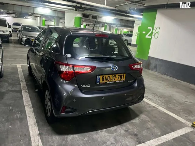 טויוטה YARIS HYBRID 2019 - תמונה 3 מתוך מודעת מכירה של הרכב הזה