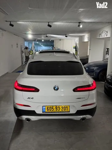 ב מ וו X4 XDRIVE 20I 2019 - תמונה 2 מתוך מודעת מכירה של הרכב הזה