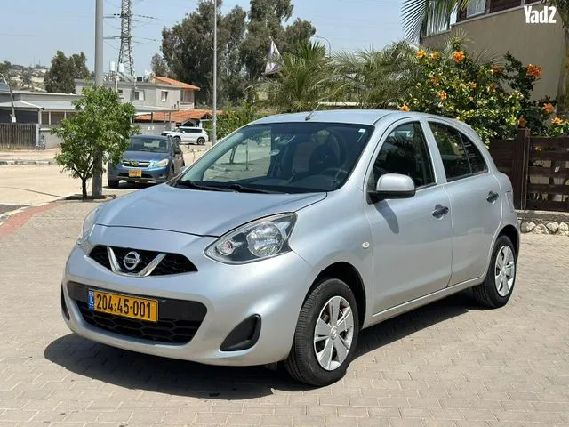 ניסאן MICRA 2018 - תמונה 1 מתוך מודעת מכירה של הרכב הזה